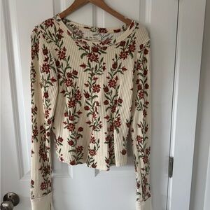 We The Free Pretty Little Thermal in Sand Combo Folk Vine